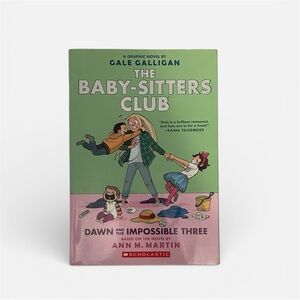 Scholastic The Baby-Sitters Club Graphic Novel - Book 5 - Green and Pink Cover